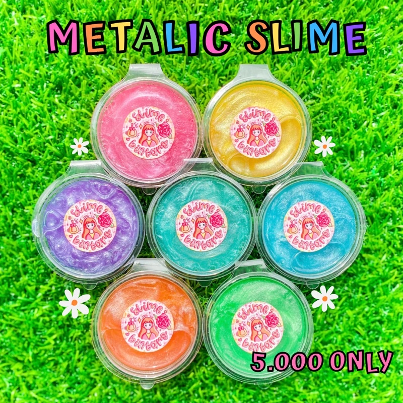 METALIC SLIME BY SLIME_BINTARO || SLIME LUCU DAN BAGUS || SLIME MURAH BERKUALITAS || SLIME NOMOR 1