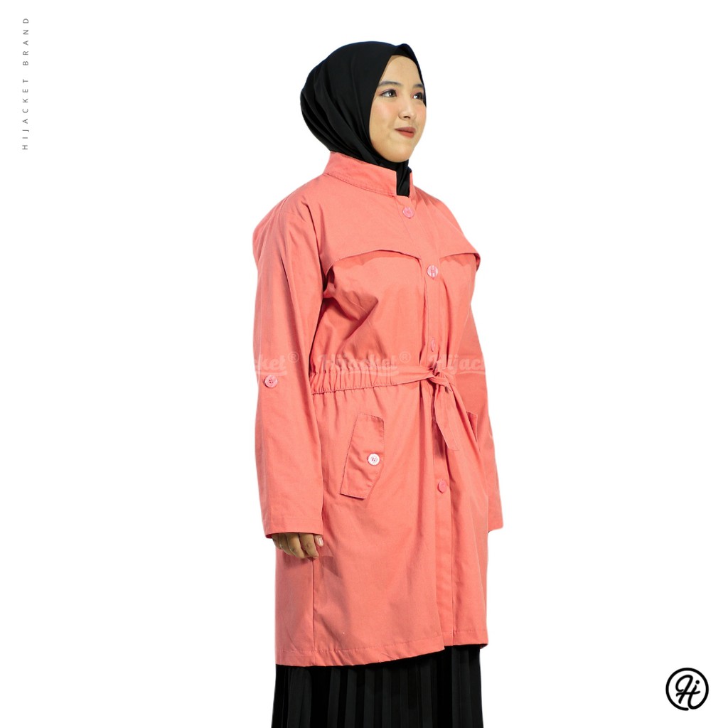 ⭐️GRATIS MASKER HIJAB⭐️ HIJACKET VALERIA SERIES - HIJACKET OFFICIAL HIJACKET STORE JAKET MUSLIMAH JAKET HIJABERS-ORCHID (PINK)