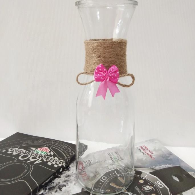 vas bunga kaca pita (besar)