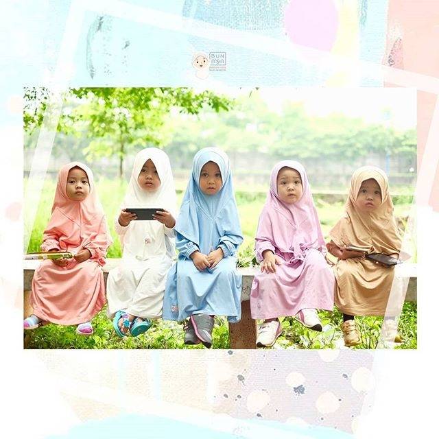 Gamis Anak Kalila Daily by Bunayya (Aahva)