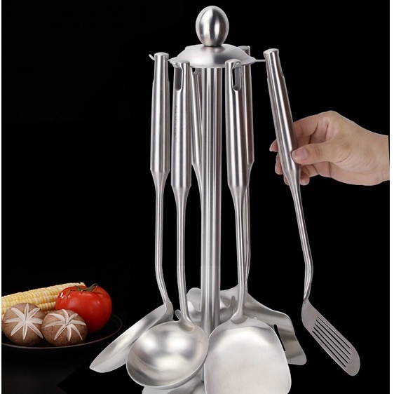 CEO Rak Gantungan Spatula Stainless Stand Gantungan Spatula