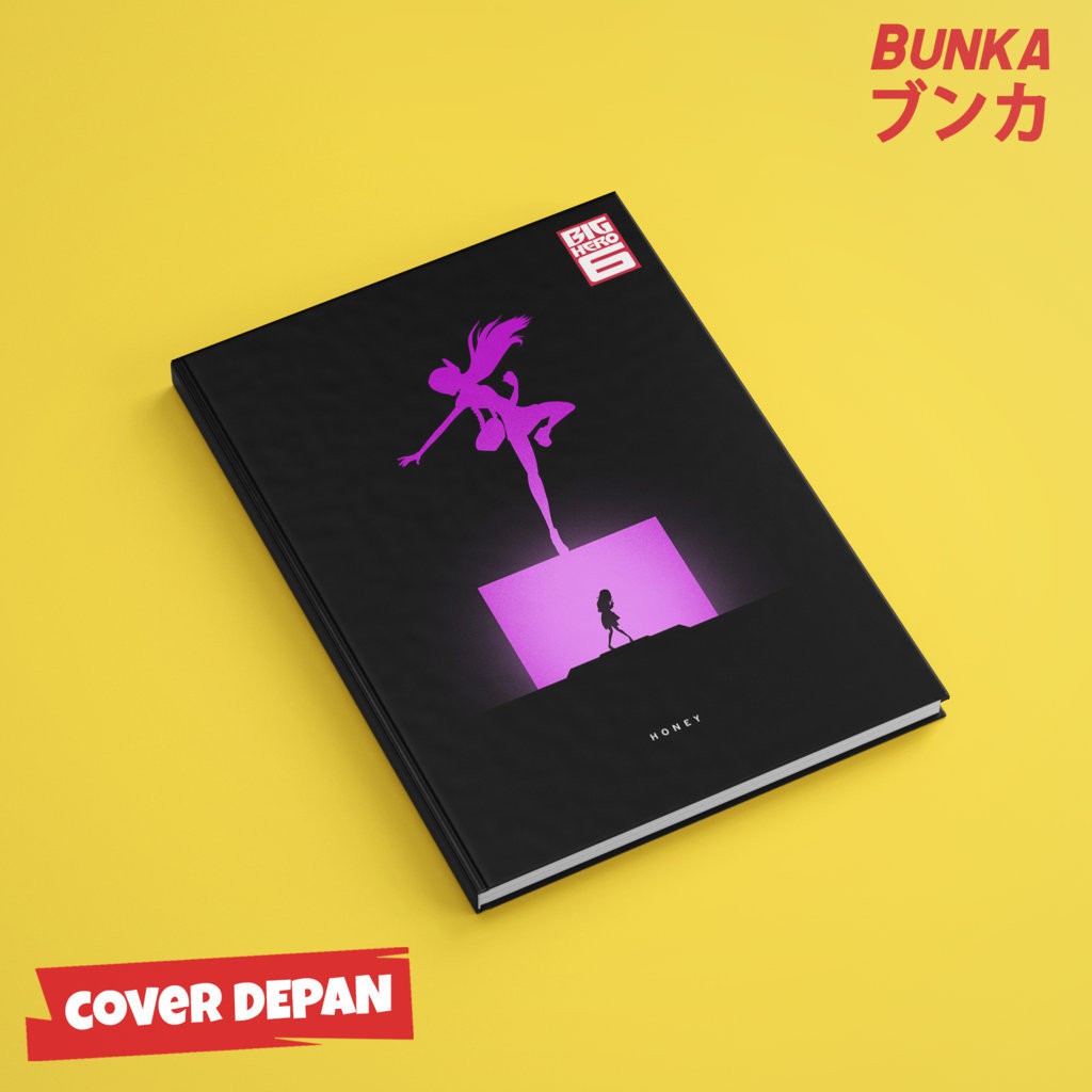 

Notebook Big Hero Six Honey Hardcover A5 Buku Tulis Catatan Note Agenda Planner Jurnal