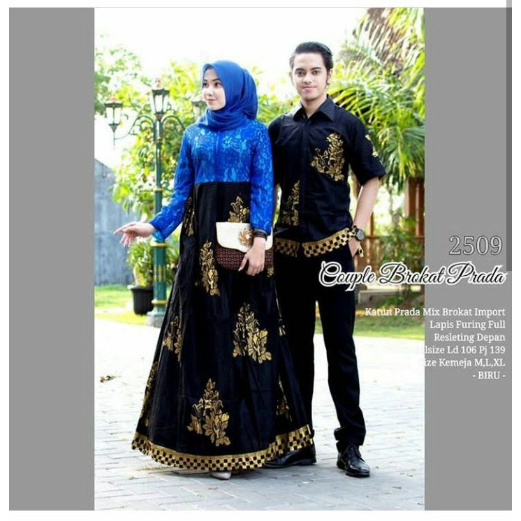 GROSIR BATIK COUPLE BROKAT PRADA