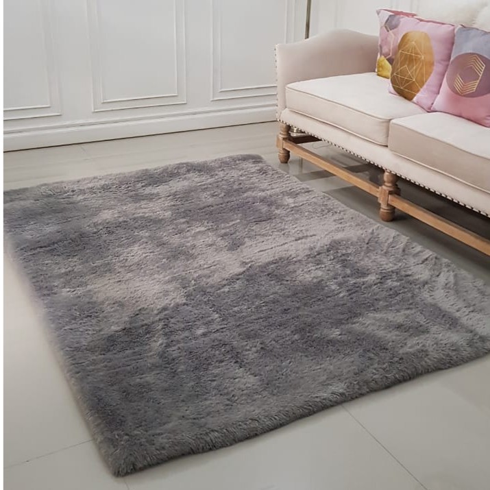 Karpet Bulu Kasur Lantai Bulu Boneka Empuk Bahan Lembut Anti Rontok Bisa Dicuci