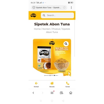 

Sipetek Abon Tuna