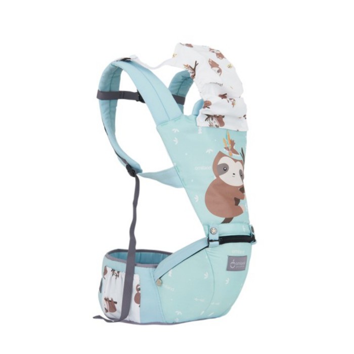 Gendongan Hipseat Omiland Sloth Series 6 Posisi OB1515