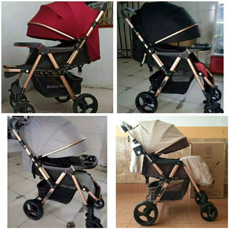 Kereta Dorong Bayi Baby Bliss / Baby Stroller Handle 2 arah