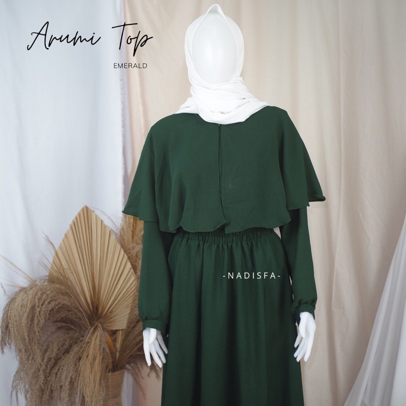 ARUMI TOP ATASAN KOMBINASI BOLERO BUSUI FRIENDLY