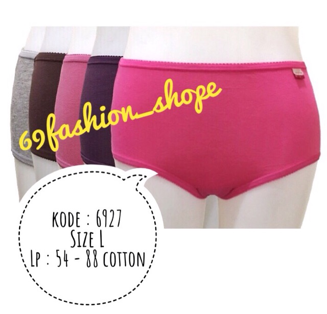 YAGELILA CD WANITA (M-L-XL-XXL) BRANDED BAHAN COTTON 100%