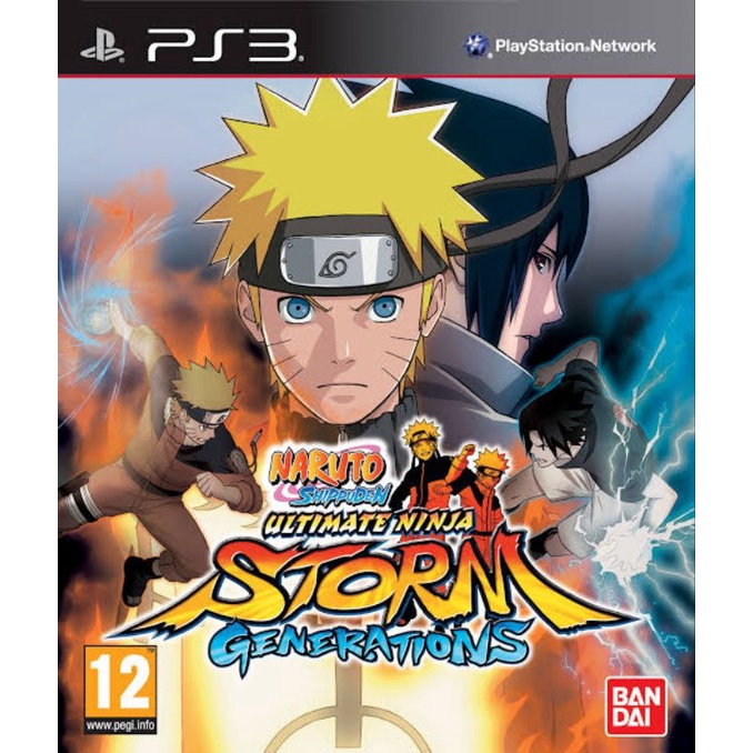 DVD game ps3 cfw/hen Naruto Shippuden Ultimate Ninja Storm Generation