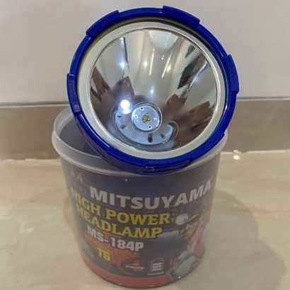 COD SENTER KEPALA LED HIGH POWER HEADLAMP MITSUYAMA 120W MS-184P CAHAYA PUTIH 120 WATT SUPER TERANG