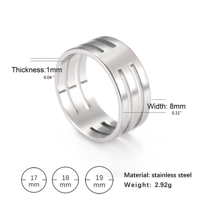 Siy Jump Ring Bahan Stainless Steel Untuk Membuat Perhiasan Diy