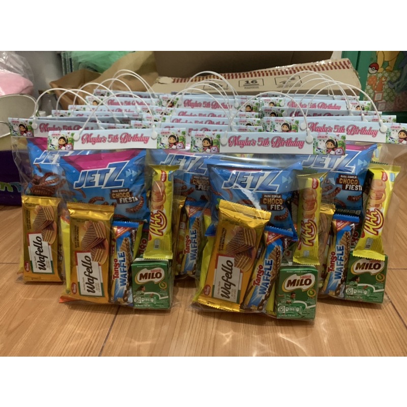 

snack ulang tahun, snack santunan