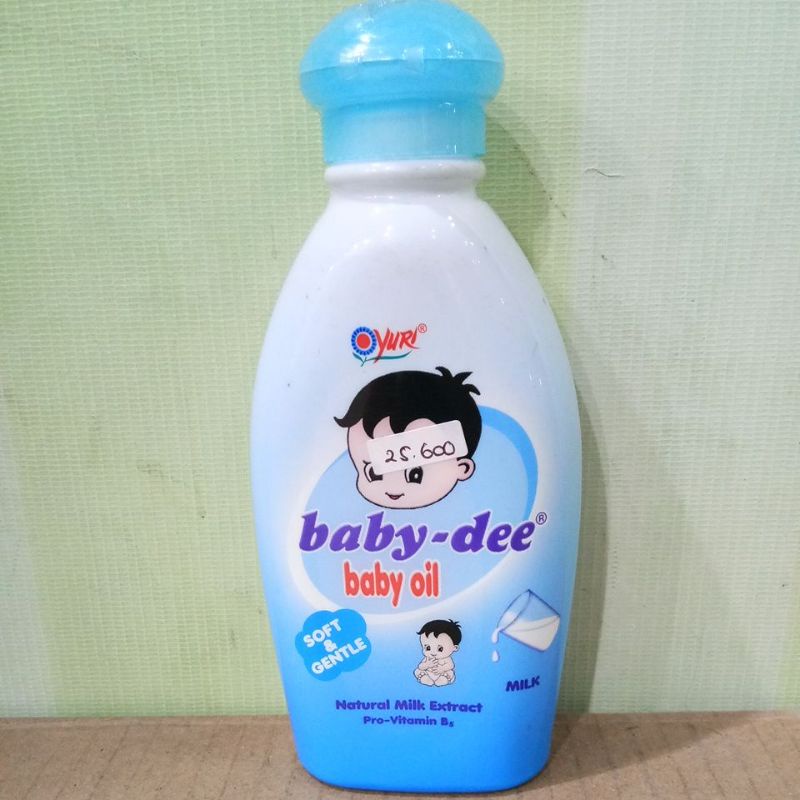 YURI BABY-DEE BABY OIL SOFT&amp;GENTLE HONEY 100ML, HONEY 200ML, MILK 200ML