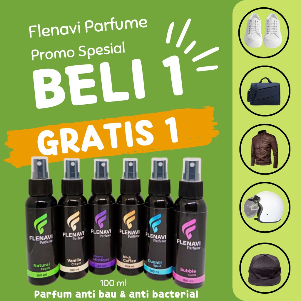 [PROMO HEMAT] Parfum Sepatu dan Helm Beli 1 Gratis 1 - Flenavi Parfume