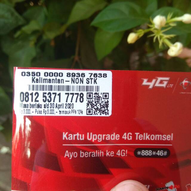 Nomor Cantik Simpati/Telkomsel Triple 7 Murah 0812 5371 7778