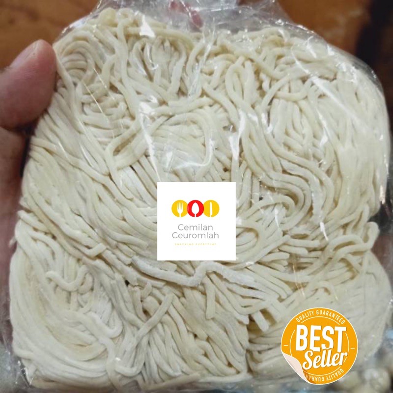 

(COD) Mie ayam mie telor Bandung gosend grabsend mie ayam bakmie mentah frozen food