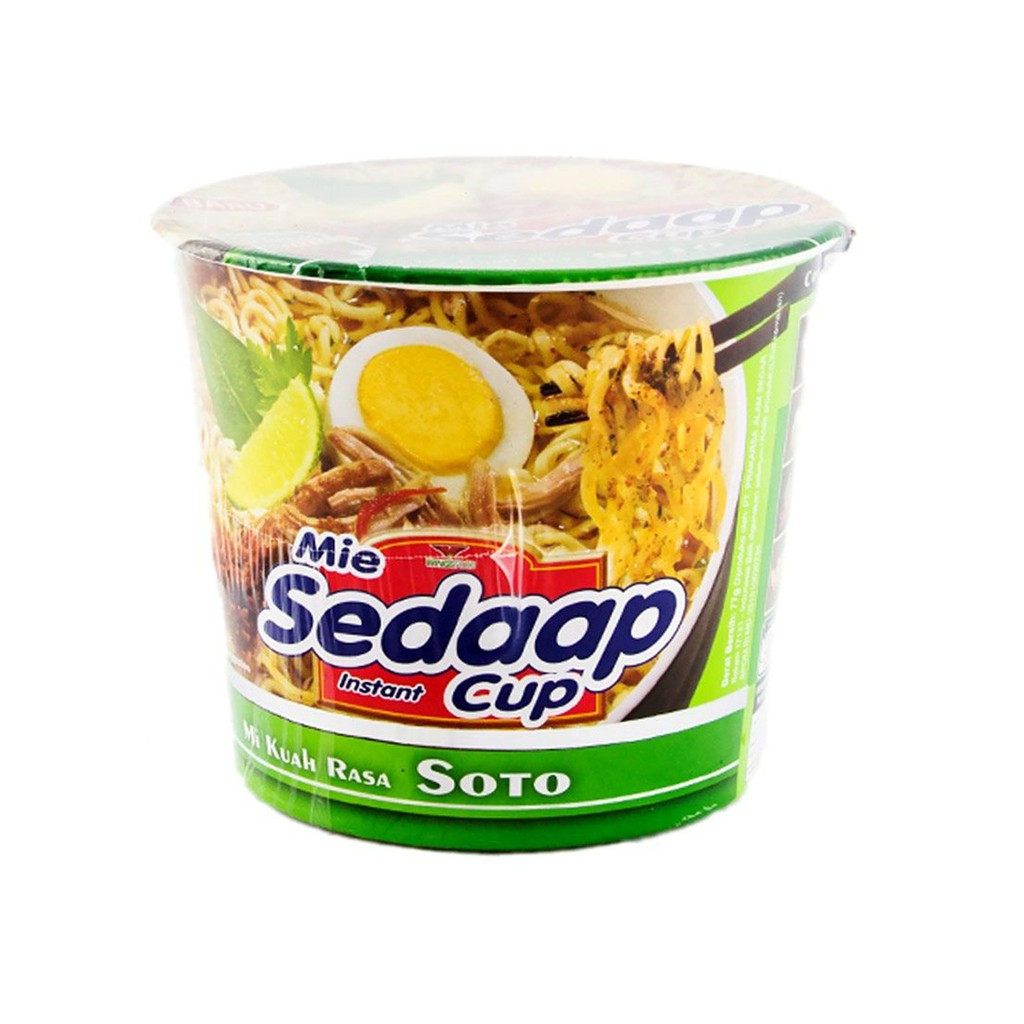 

SEDAAP MIE INSTANT SOTO CUP 81GR - Farmers Market