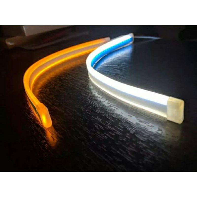 LAMPU LED Alis Tempel 30cm WATERPROOF Sein Running Mobil Motor