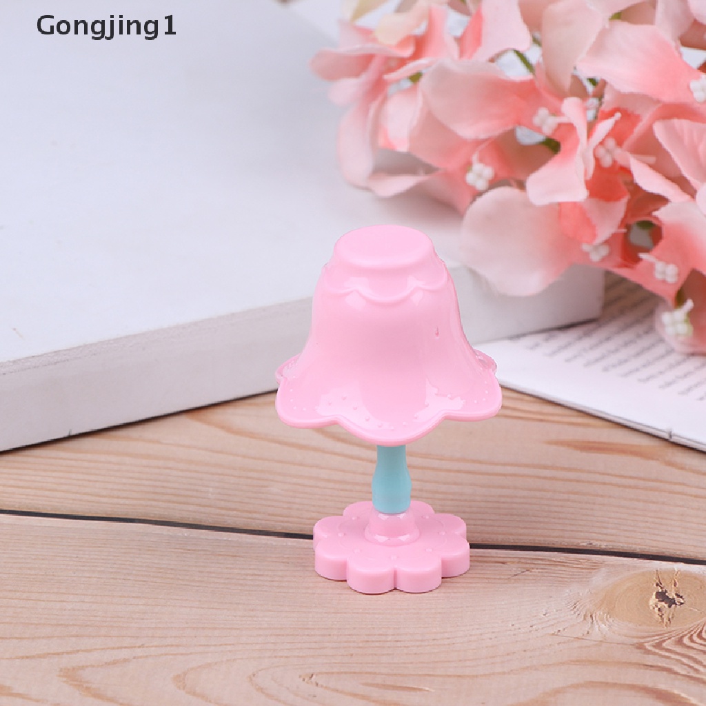 Gongjing1 Miniatur Lampu Komputerlaptop Untuk Aksesoris Rumah Boneka