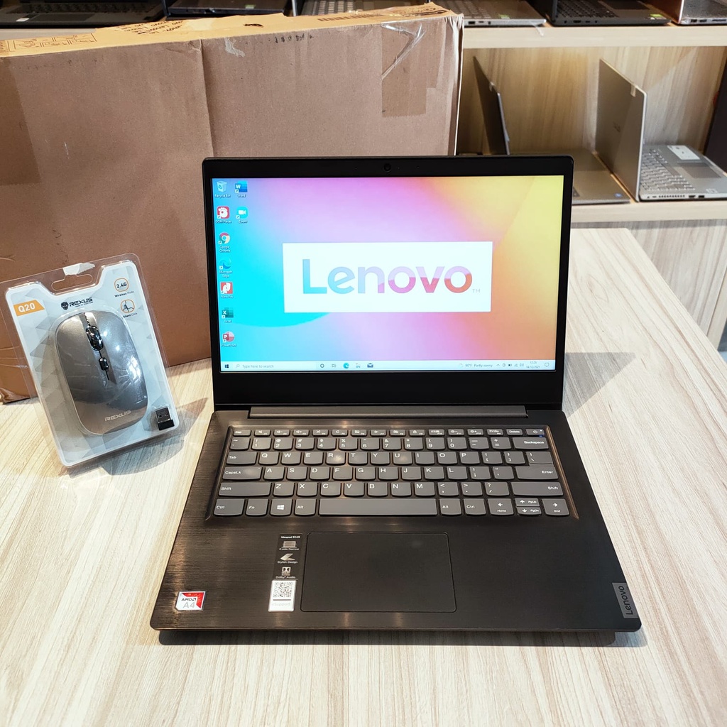 LENOVO ideapad S145 - Hitam (AMD A4-9125) RAM 4GB HDD 1TB VGA AMD Radeon R3 Graphics