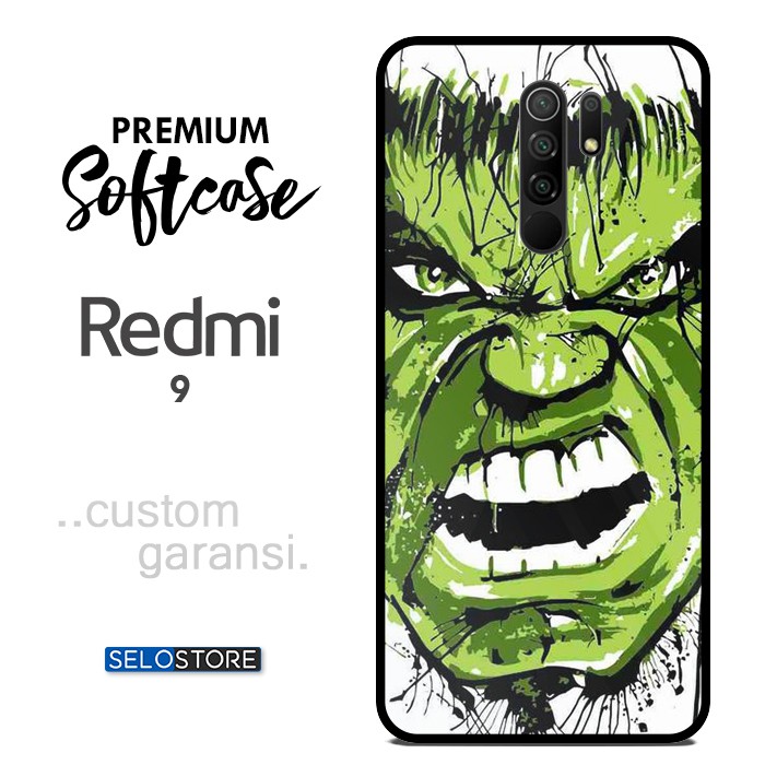 Glass Fuze Case Redmi 9 Custom