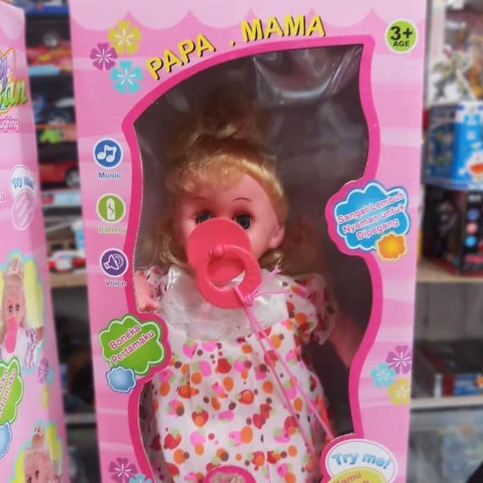 Boneka Susan Empeng Dot Suara Nangis Ketawa Mainan Boneka Susan