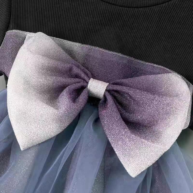 [PRINCESS KESLI] 8bulan-7tahun Dress pesta Anak perempuan lucu korea gaun anak cewek cute import baju bayi rok perempuan pink purple pakaian anak perempuan kado anak
