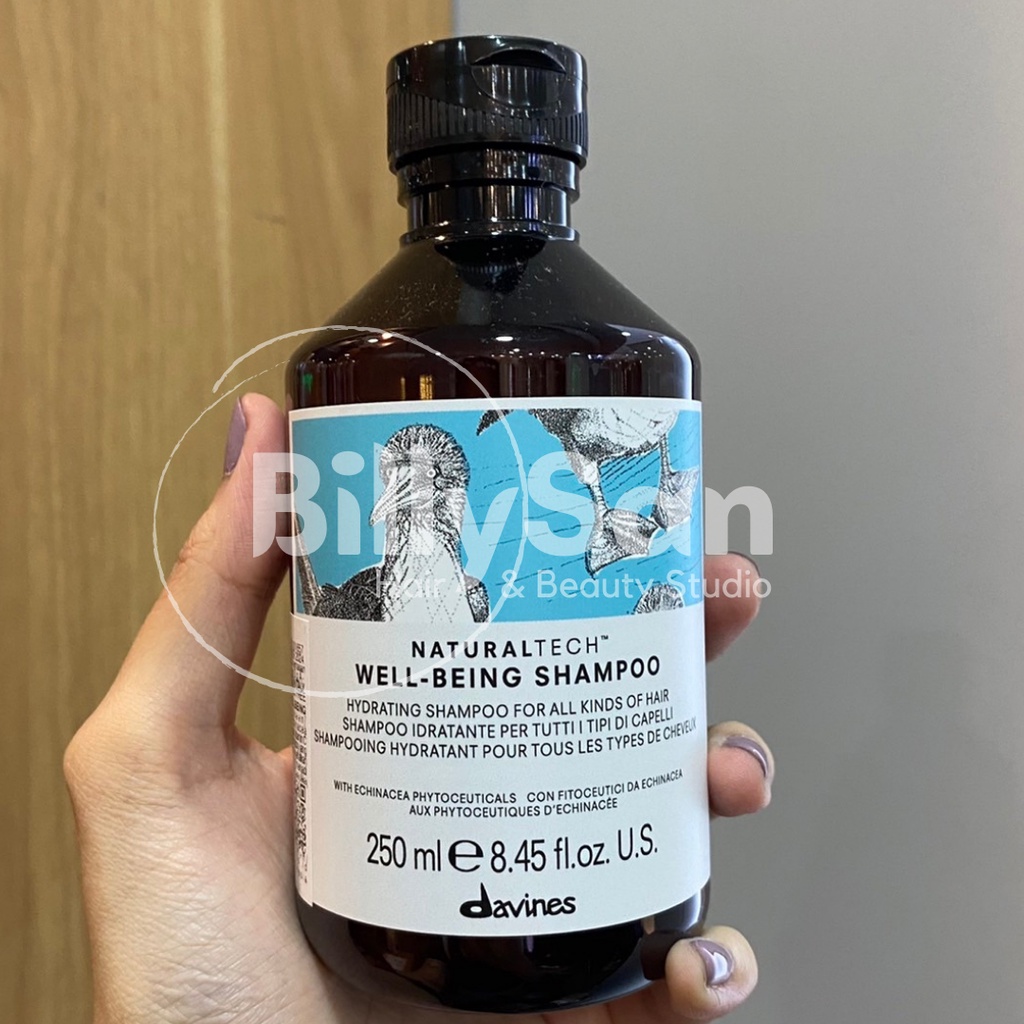 

Davines WELLBEING Shampoo 250ml. Rambut scalp kulit kepala Sensitif