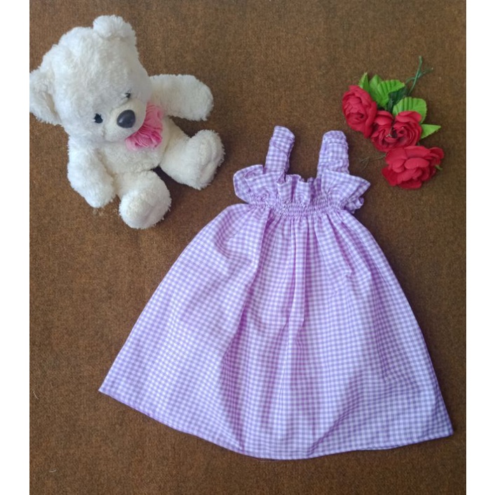 Sabrina kerut tengtop/atasan anak perempun cantik dan lucu 1- 6 tahun