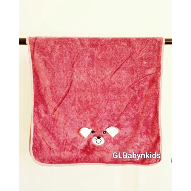 Handuk Bayi Microfiber Premium / Handuk Anak Premium Motif Hewan Kualitas Import 50 cmx 100 cm