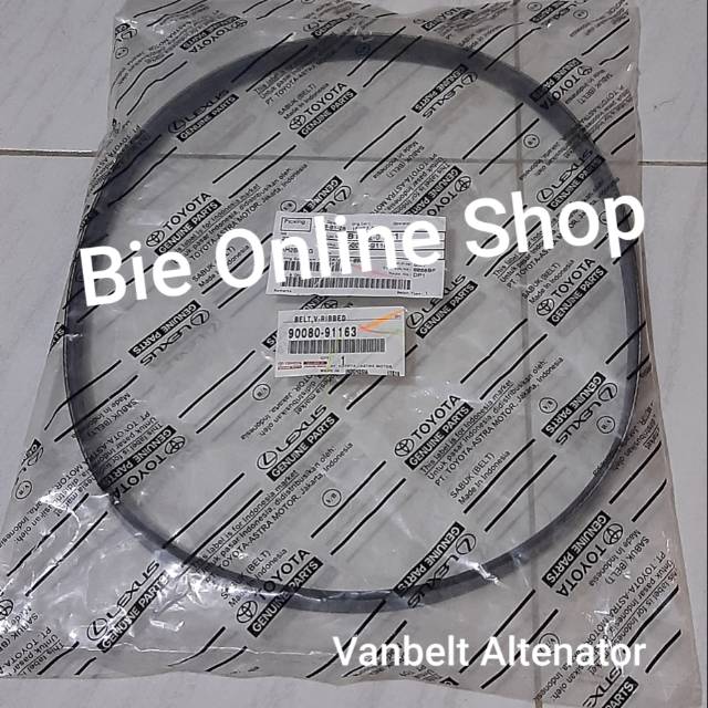 FAN BELT VANBELT ALTENATOR COROLLA TWINCAM AE92 1.6 ALL NEW COROLLA AE111 AE112 ORIGINAL