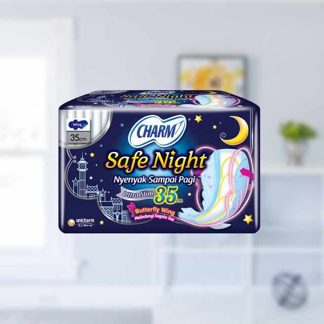 [GTStore] Charm Safe Night 35cm 18pads