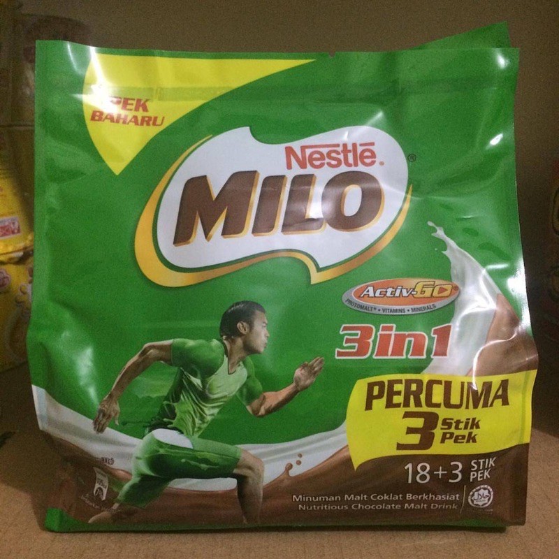 

Nestle Milo 3in1 Malaysia