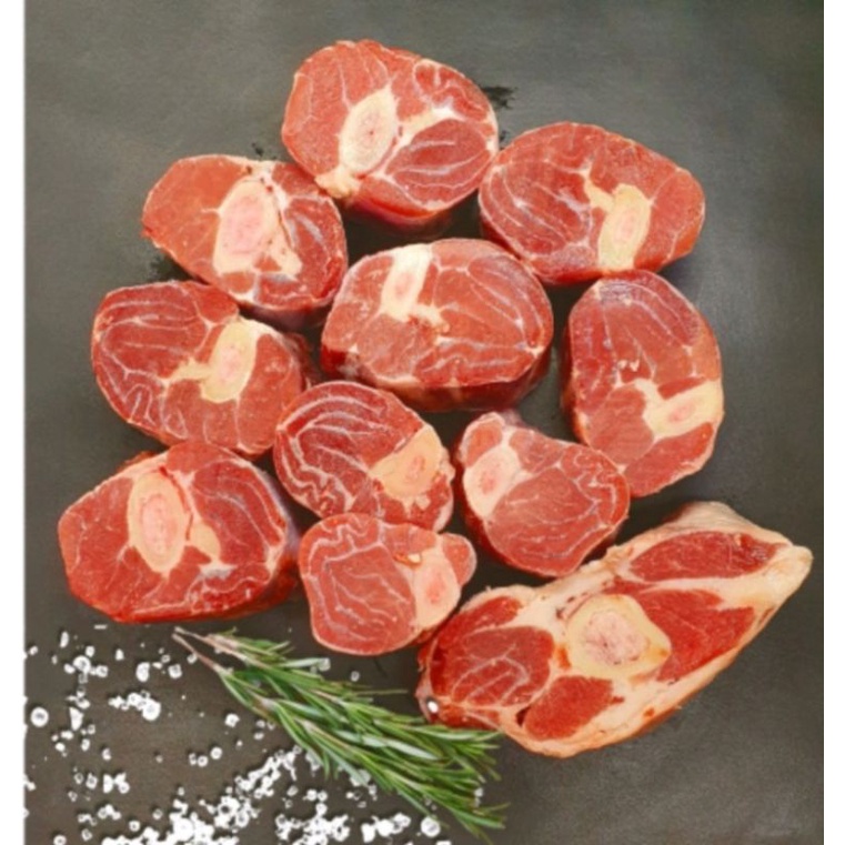 

Lamb Shank Import Premium / Daging Betis Kambing bertulang 500Gr