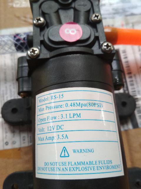 Paket Dinamo Sprayer Elektrik Stop Kran Selang Stik Plastik