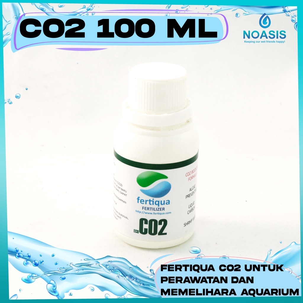 PUPUK CAIR AQUASCAPE FERTIQUA ECO CO2 KEMASAN 100 ML BOTOL KECIL