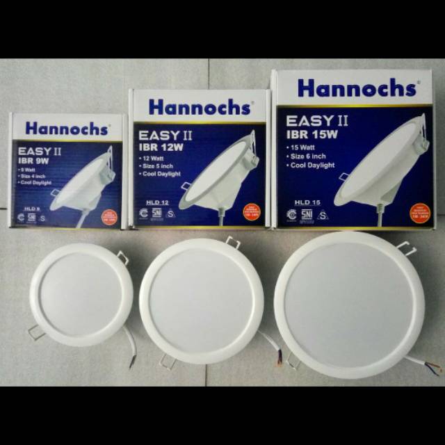 LAMPU PANEL LED HANNOCHS EASY 12W