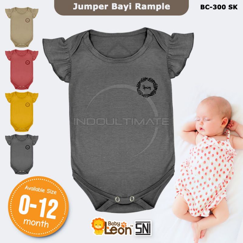 [rumahbayipdg] Jumsuit jumper bayi two tone sleepsuit bayi rempel SNI baju bayi perempuan