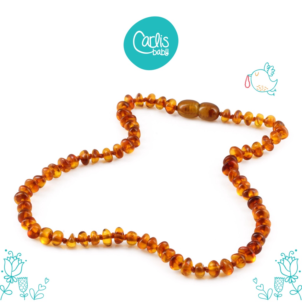 XR53C Kalung dan Gelang Amber Tumbuh Gigi Bayi By Carlis Baby