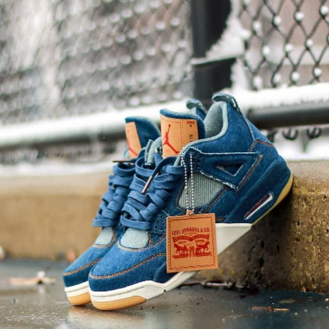 jordan 4 white denim