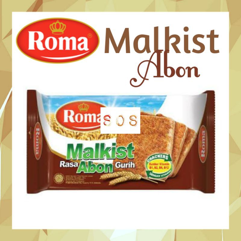 

《OS3》 Roma Malkist Abon kue