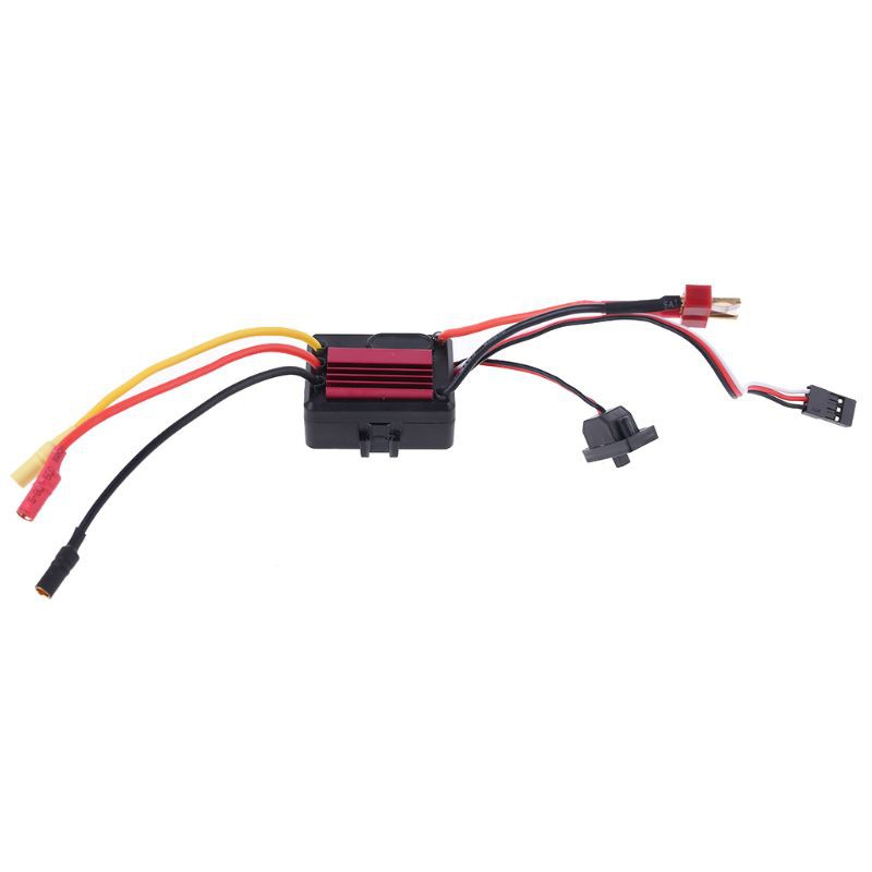 Motor Brushless Esc 35a Tahan Air 2-3s Lipo Programmable Untuk 1 / 14 1 / 16 Rc Mobil