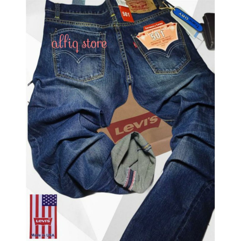 CELANA LEVIS 501 ORIGINAL PRIA TERBARU 2020//CELANA PANJANG LEVIS PRIA//ALFIQ STORE