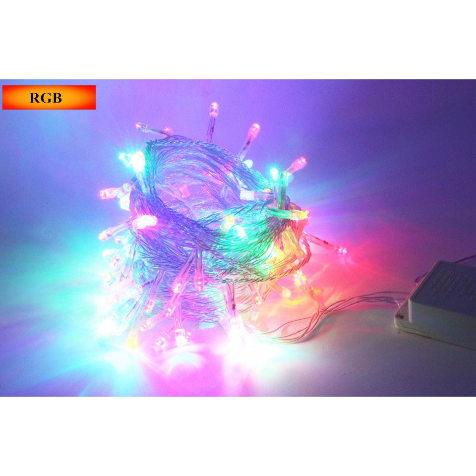 Lampu Hias Tumblr String 100 LED 220V EU Plug RGB Glamping Lamp - 10 Meter