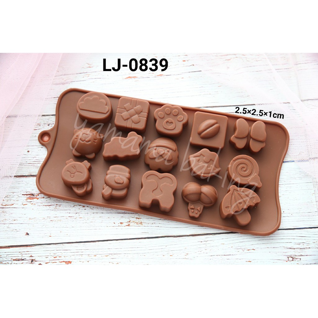 

LJ-0839 CETAKAN SILIKON COKLAT PUDING PAYUNG LOLLIPOP PITA KADO NATAL