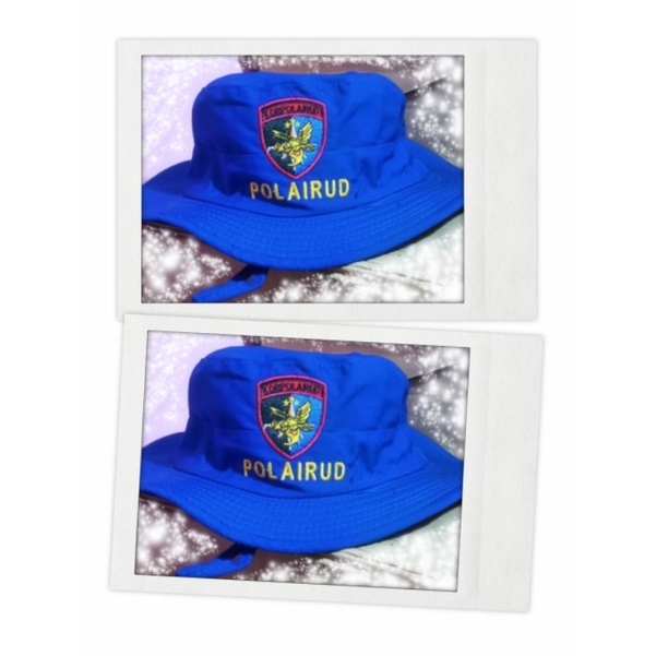 TOPI RIMBA BIRU AIRUD ORIGINAL