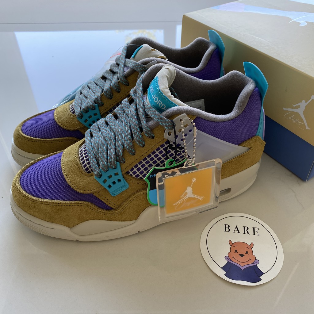 Air Jordan 4 x UNION LA Desert Moss