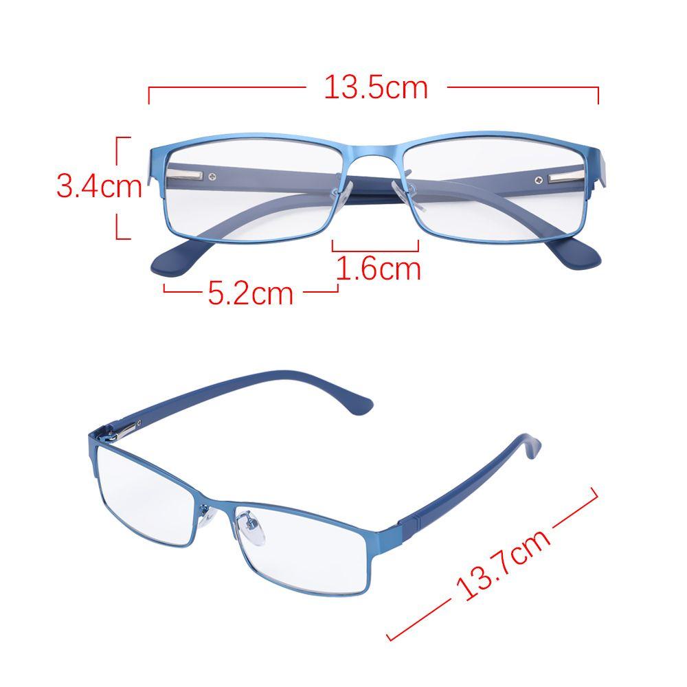 +1.00~+4.0 Diopterc Men's Business Reading Glasses Titanium alloy Frame Male Hyperopia Presbyopia Prescription Glasses