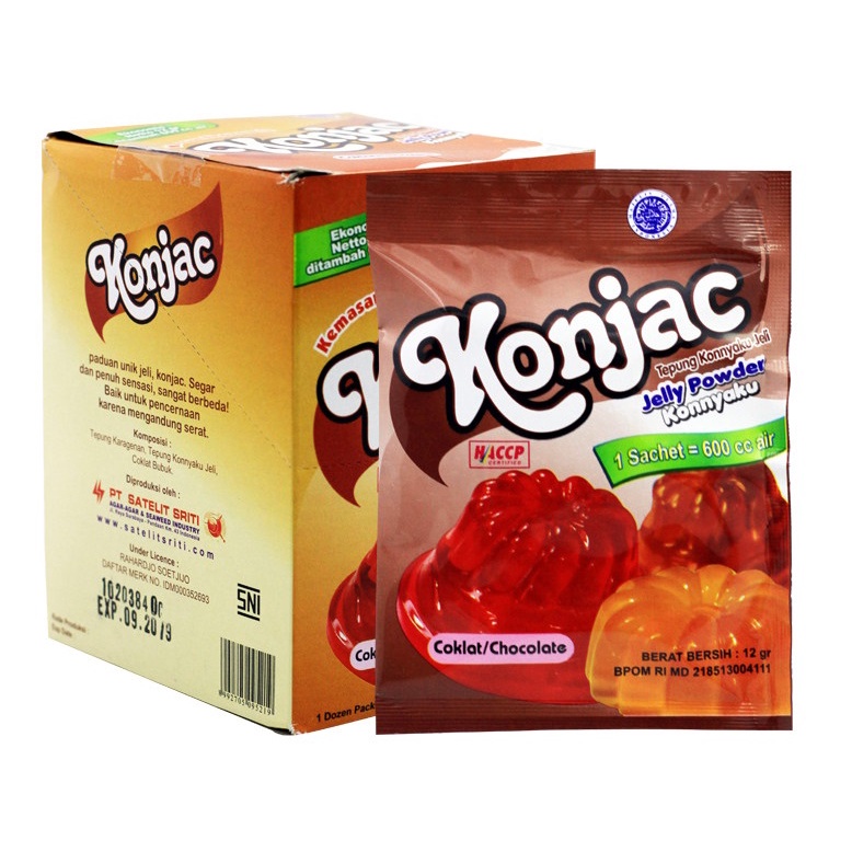 

agar agar konjac coklat chocolate 6